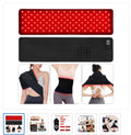Red Light Therapy Belt – Allevared Infrared Red Light Therapy for Body, Back Pain and Shoulder - 660Nm & 850Nm near Infrared Heating Pad – Adjustable & Portable for Wellness & Relaxation