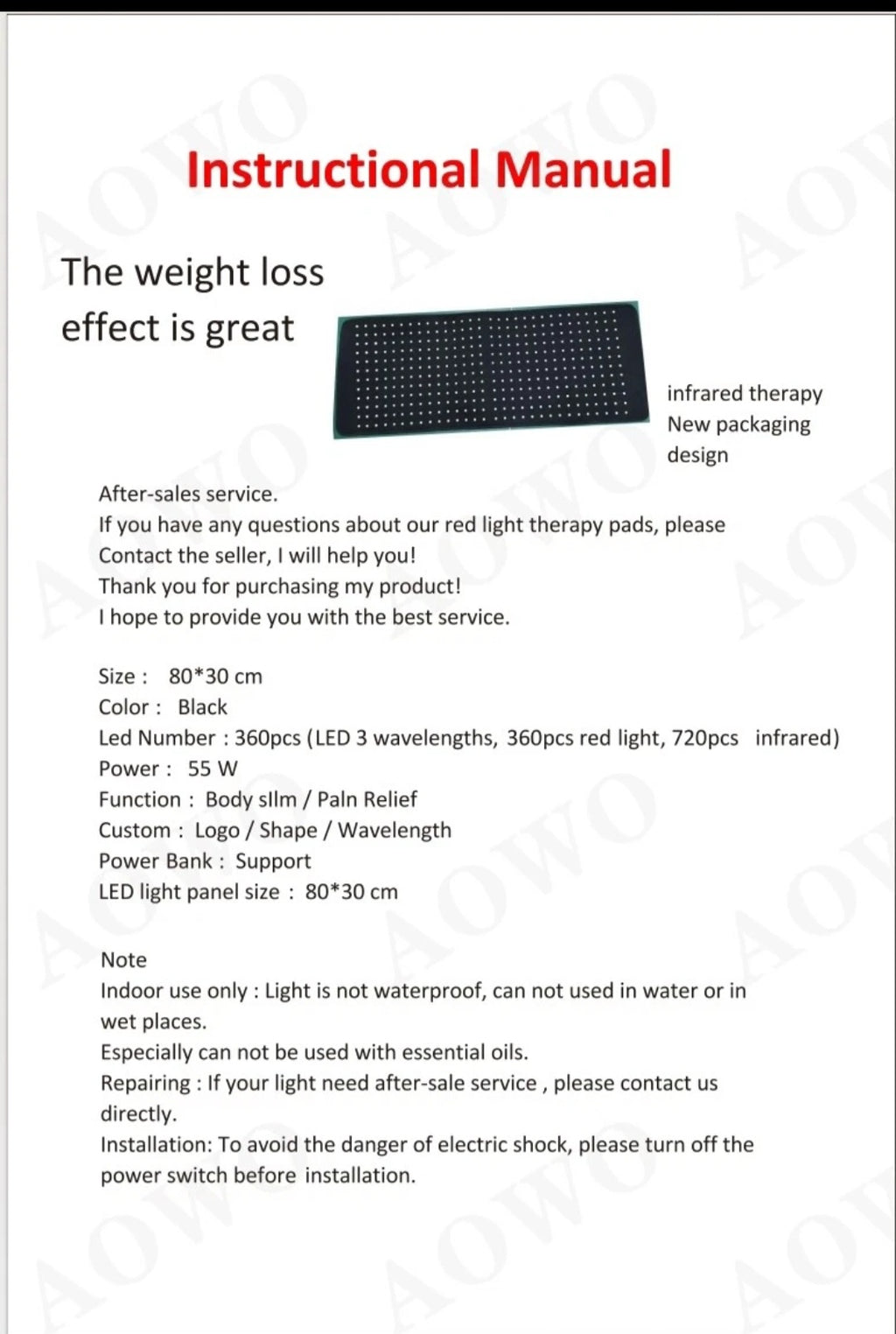 Red Light Therapy Mat for Body - 360 Leds Large Red & Infrared Light Therapy Pad Blanket with Infrared Light 850Nm & 660Nm for Full Body Waist Shoulder Muscle